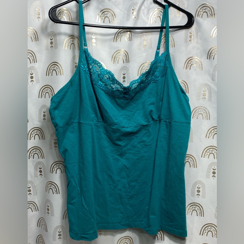 Mossimo Supply Co. Turquoise Cami Top